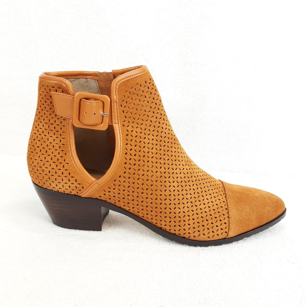 DONALD J PLINER DARIO SUEDE ANKLE BOOTIES